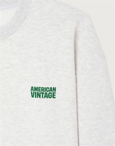 American Vintage - Baptown Sweatshirt - Gris Chine